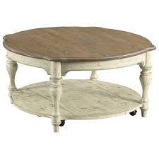 Weatherford Bolton Round Cocktail Table With Hidden Casters By Kincaid Furniture Kincaid Furniture Coastal Style Furniture Round Cocktail Tables