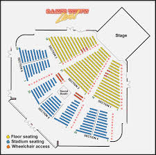 Dte Concerts Seating Chart Rt 66 Casino Legends Theater
