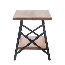 Maybe you would like to learn more about one of these? Solid Wood Top Metal Base Industrial Style End Table Living Room Bedroom Side Table Nightstand From Irene Inevent Accuweather Shop