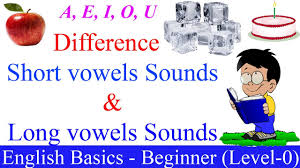 As you can see above, long vowels are not just longer. Difference Between Short Vowels And Long Vowels Sounds What Are Short And Long Vowel Sounds Youtube