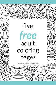 Choose from free posters, coloring books, recipe cards and stickers. Free Coloring Pages For Adults By Mail Coloring And Drawing