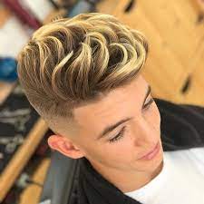 Men S Hair Haircuts Fade Haircuts Short Medium Long Buzzed Side Part Long Top Short Sides Hair Style Men Hair Color Hair Highlights Blonde Highlights