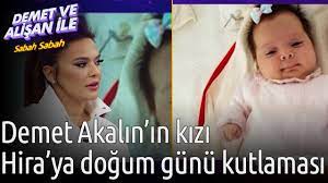 Burak adını verdikleri bir erkek bebekleri olan çift, şimdilerde ikinci bebeklerinin dünyaya gelmesi için gün sayıyor. Demet Ve Alisan Ile Sabah Sabah Demet Akalin In Kizi Hira Ya Dogum Gunu Kutlamasi Youtube