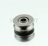 V623ZZ 623VV V Groove Guide Pulley Rail Ball Bearings Metal (3mm*12mm*4mm)