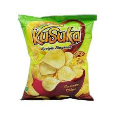 Enjoy the smoky beef, sweet, salty and spicy that brings you to an outdoorsy vibe with your love ones. Kusuka Cassava Chip Cheese Burger 180g Snack Affair