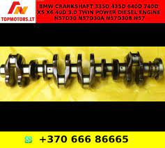 Bmw Crankshaft 335d 435d 640d 740d X5 X6 40d 3 0 Twin Power Diesel Engine N57d30 N57d30a N57d30b N57 Engineering Automotive Mechanic Car Engine