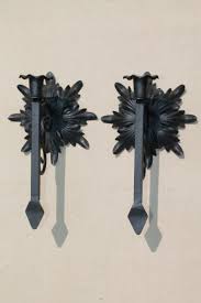 Alibaba.com offers 4,071 metal candle holder wall products. Gothic Black Iron Candle Sconces Huge Ornamental Key Vintage Wall Art Candle Holders Set