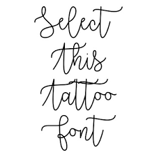 Font converter for ig and social networks. Cursive Tattoo Fonts Generator
