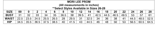 original and authentic designer prom pageant dress mori lee