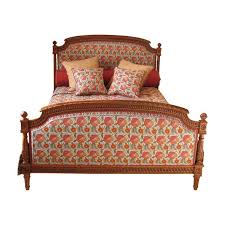 42 h x 140 w x 40 d cm. Bed Including 1 Louis Xvi Bed Carved Beech Wood