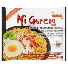 Mi goreng is indonesian for fried noodle. Mama Mi Goreng Oriental Style Noodles 80g Tesco Groceries