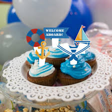 Finden sie sichere und vertrauenswürdige baby grußkarten günstig! Nautical Birthday Decorations Balloons Arch Photo Booth Props Baby Shower Theme Kids Boys First Happy Birthday Party Supplies Buy At The Price Of 1 05 In Aliexpress Com Imall Com