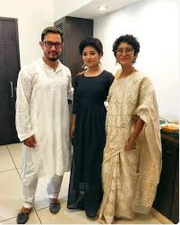 Aamir Khan Zaira Wasim Kiran Rao Khan Zaira Wasim Indian Designer Wear Fashion