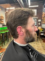 Try not to stare at his white teeth. Look at the fade instead. . #baldfade  #cordlessmagicclip #mitchreformer #fgoneshot #sterlingheightsbarber