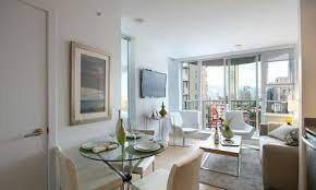 Private bedroom is 10'x16' size wit. West End Unfurnished Condo In The Lauren Vancouver