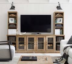 I love pottery barn design, so i designed a media center + toy storage based on the pb logan media center. Printer S 96 7 Piece Entertainment Center Pottery Barn