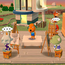 Biskit Animal Crossing New Horizons House Interior Biskit Loves Posing Animalcrossing