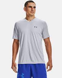 Men S Ua Velocity V Neck Short Sleeve Under Armour