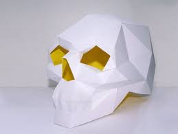 Skull Mask For Halloween Diy Printable Skull By Awesomepatterns Printable Masks Diy Skulls Halloween Masks