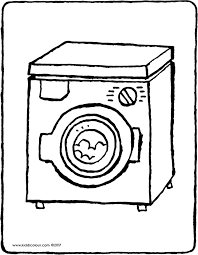 1024x1044 vector of a cartoon woman with her arm stuck in a washing machine. Washing Machine Colouring Page Drawing Picture 01v Coloring Pages Washing Machine Colouring Pages