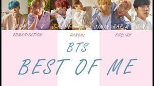 I posted this over on ara, but i figured i'll post it here!! Bts Best Of Me Lyrics Color Coded Hangul Romanization English Youtube