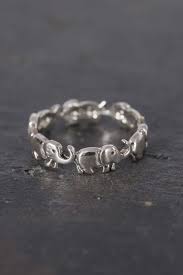 We Just Love This Sweet Sterling Silver Elephant Ring Teeny Elephants March Around Your Finger Symbo Elephant Ring Silver Elephant Ring Sterling Silver Rings