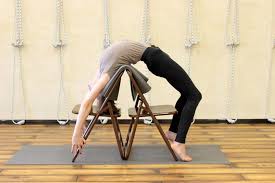 Urdhva Dhanurasana Over Two Chairs Iyengar Yoga