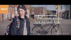 Wereldprimeur Eerste E Bike Voor Kids