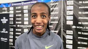 Ejgayehu Taye Women's 5000m 2nd Place Eugene Diamond League Nike  Prefontaine Classic 2024