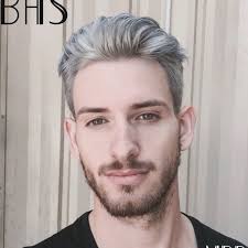 Pravana Silvers By Matt Potter In 2020 Dyed Hair Men Silver Hair Men Grey Hair Men