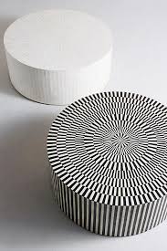 Rounded Inlay Drum Coffee Table Drum Coffee Table Bone Inlay Table Coffee Table White