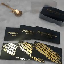 It has to represent you and must be done tastefully. Gold Foil Business Card Call Card Shopee Philippines