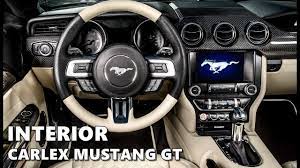 You get a lot less plastic and much more soft touch. Carlex Mustang Gt Convertible Interior Upgrade Youtube