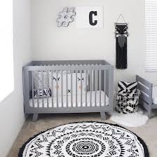 Black And White Rug Kids Room Black And White Nursery Must Have Swimzip Roundie Unisex Kids Room Kid Room Decor White Nursery
