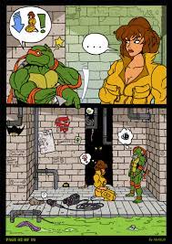akabur april o'neil april o'neil (tmnt 1987) comic female hair  human male mask michelangelo page 2 part 2 straight teenage mutant ninja  turtles tmnt 1987 turtle 