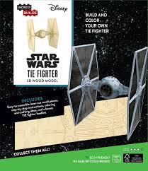 Incredibuilds Star Wars Tie Fighter 3d Wood Model Book By Michael Kogge Official Publisher Page Simon Schuster (this step can be completed one the shelf is assembled.