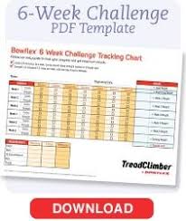 6 Week Challenge Pdf Template 6 Week Challenge Challenges Fun Workouts