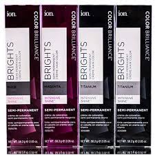 Following the correct ratio is crucial for your hair to be dyed properly. Ion Color Brilliance Brights Semi Permanent Creme Hair Color Dye Size 2 05 Oz W Sleek Tint Brush Cream Haircolor Fuchsia Walmart Com Walmart Com
