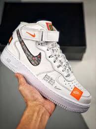 Nike Air Force 1 Just Do It Mid Ar7719 100 Yupoo Hype Shoes Mens Boots Fashion Fresh Shoes