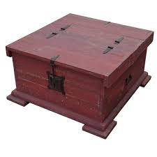 Ferguson reclaimed barnwood coffee table by rustic red door co. Santa Fe Rustic Storage Coffee Table In Red Grey Nebraska Furniture Mart