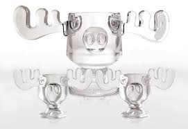 Christmas Vacation Moose Mug Puch Bowl Combo