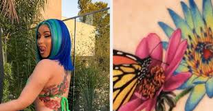 Coleção de angel sem asas • última atualização há 3 dias. Cardi B S New Back Tattoo Took 60 Hours To Complete And Wow Just Wow