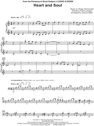 Download sheet music for hoagy carmichael. Heart And Soul Piano Sheet Music For Beginners Best Music Sheet