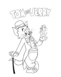 desenho para colorir tom e jerry