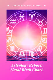 Astrology Report Natal Birth Chart Birth Chart Astrology Report Sun Sign Horoscope