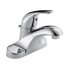 If this is the case, follow the manufacturer's instructions. Delta Foundations 4 In Centerset Single Handle Bathroom Faucet In Chrome B510lf Ppu Eco The Home Depot