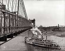 John A Roebling Suspension Bridge Wikipedia
