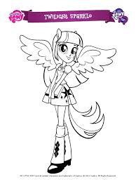 In the coloring page, you will see a color white and black but if you want, you can print it and make coloring as you like. My Little Pony Equestria Girls Coloring Pages Television Programs Hasbro Products