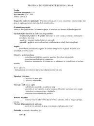 Inventarul cuprinde 91 de itemi, grupaţi în 4 scale: Program De Interventie Personalizat
