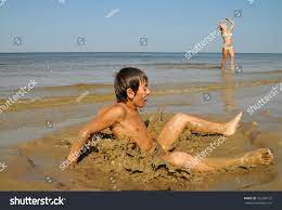 Boy Sand On Beach Stock Photo 103294127 | Shutterstock